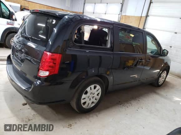 2020 Dodge Grand Caravan SE Plus with VIN 2C4RDGBG6LR237391, listed as a Copart auction lot 62662565 with 56,831 mi miles and Non repairable. Bid and sale history available at DreamBid. Image 3.