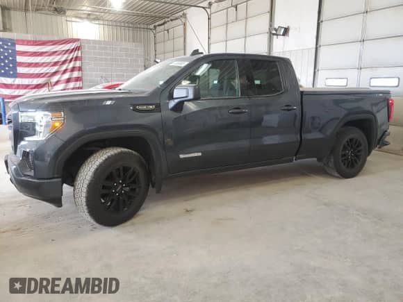 2020 GMC Sierra 1500 Elevation with VIN 1GTR9CED8LZ379713, listed as a Copart auction lot 51065865 with 154,495 mi miles and Salvage title. Bid and sale history available at DreamBid. Image 1.