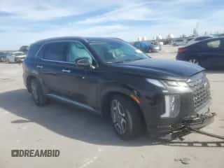 2023 Hyundai Palisade SEL с VIN KM8R44GEXPU575080, выставлен на аукционе Copart как лот 77859293 с пробегом 17 449 миль миль и . История ставок и продаж доступна на DreamBid. Изображение 4.