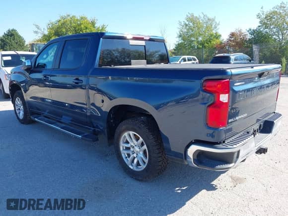2020 Chevrolet Silverado 1500 LT with VIN 3GCUYDEDXLG367243, listed as a IAAI auction lot 43203301 with 58,501 mi miles and . Bid and sale history available at DreamBid. Image 3.