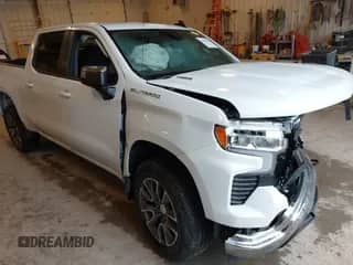 2025 Chevrolet Silverado 1500 with VIN 3GCPKKEK3SG138726, listed as a IAAI auction lot 43094532 with Not provided miles and . Bid and sale history available at DreamBid. Image 1.