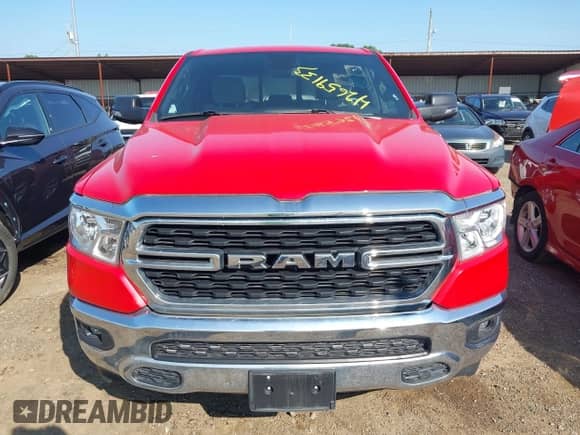 2023 Ram 1500 Big Horn with VIN 1C6RRFBG7PN620343, listed as a IAAI auction lot 42659133 with 46,484 mi miles and . Bid and sale history available at DreamBid. Image 12.