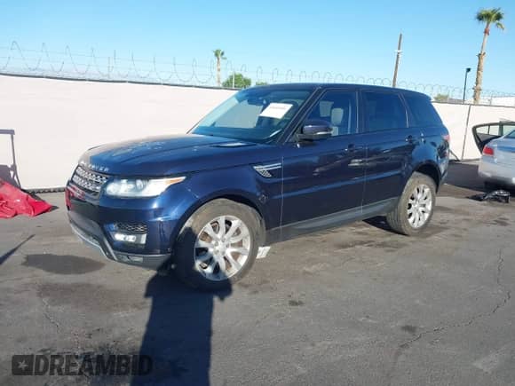 2014 Land Rover Range Rover Sport HSE with VIN SALWR2WF6EA341629, listed as a IAAI auction lot 43444101 with 127,896 mi miles and . Bid and sale history available at DreamBid. Image 2.