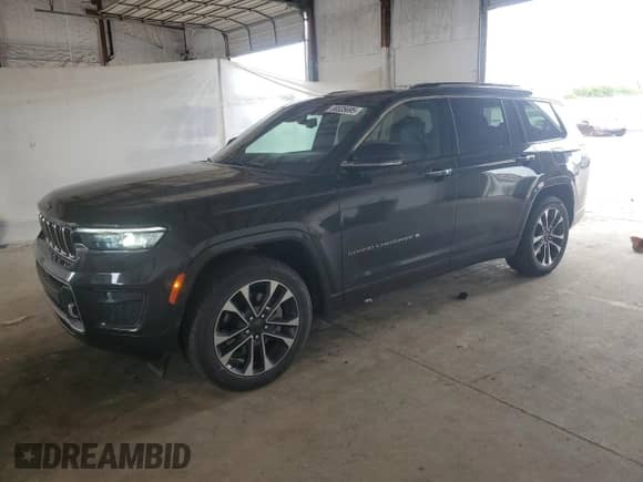 2022 Jeep Grand Cherokee Overland с VIN 1C4RJKDG6N8531834, выставлен на аукционе Copart как лот 58535695 с пробегом 41 168 миль миль и Списание • Salvage title. История ставок и продаж доступна на DreamBid. Изображение 1.