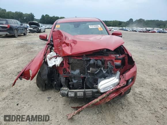 2020 Toyota Tacoma SR5 с VIN 3TMCZ5AN9LM327203, выставлен на аукционе Copart как лот 71714355 с пробегом 120 059 миль миль и Списание • Salvage title. История ставок и продаж доступна на DreamBid. Изображение 5.