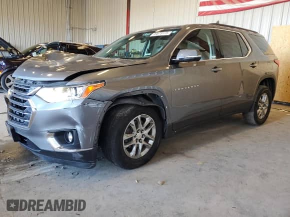 2019 Chevrolet Traverse LT с VIN 1GNEVHKW6KJ268529, выставлен на аукционе Copart как лот 89875175 с пробегом 106 783 миль миль и На запчасти • Non repairable. История ставок и продаж доступна на DreamBid. Изображение 1.