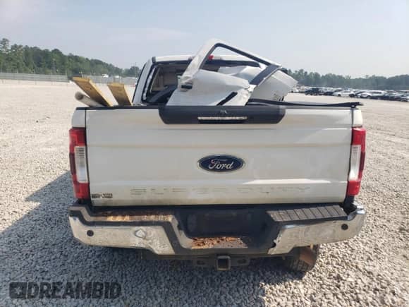 2019 Ford F-250 XL with VIN 1FT7W2BT6KEE82267, listed as a Copart auction lot 61952335 with Not provided miles and Salvage title. Bid and sale history available at DreamBid. Image 6.