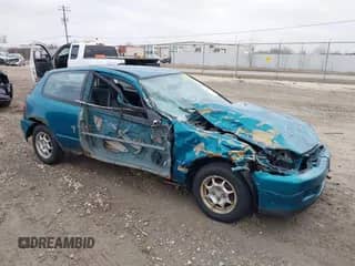 1995 Honda Civic with VIN 2HGEH2371SH502678, listed as a IAAI auction lot 41999059 with 234,589 mi miles and . Bid and sale history available at DreamBid. Image 1.