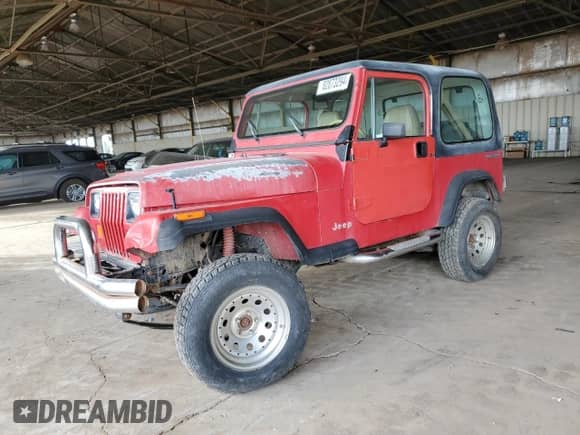1991 Jeep Wrangler с VIN 2J4FY29S5MJ102367, выставлен на аукционе Copart как лот 82873294 с пробегом 71 908 миль миль и Списание • Salvage title. История ставок и продаж доступна на DreamBid. Изображение 1.