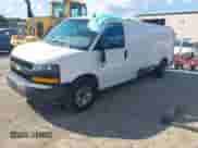 2020 Chevrolet Express Cargo with VIN 1GCWGBFP3L1148549, listed as a IAAI auction lot 43095483 with 135,450 mi miles and . Bid and sale history available at DreamBid. Image 2.
