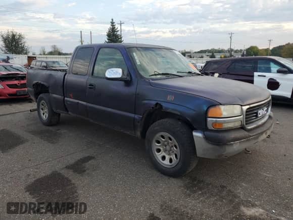 2000 GMC Sierra 1500 SLE с VIN 2GTEK19T1Y1333892, выставлен на аукционе Copart как лот 87036885 с пробегом Не указан миль и Чистый • Clean title. История ставок и продаж доступна на DreamBid. Изображение 4.