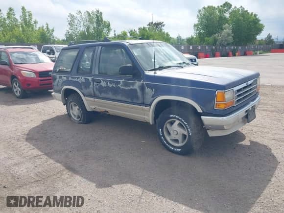 1991 Ford Explorer Eddie Bauer with VIN 1FMCU24X0MUA91155, listed as a IAAI auction lot 42314856 with 75,836 mi miles and . Bid and sale history available at DreamBid. Image 1.