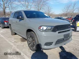 2019 Dodge Durango GT Plus with VIN 1C4RDJDG8KC806985, listed as a IAAI auction lot 41453487 with 65,853 mi miles and . Bid and sale history available at DreamBid. Image 1.