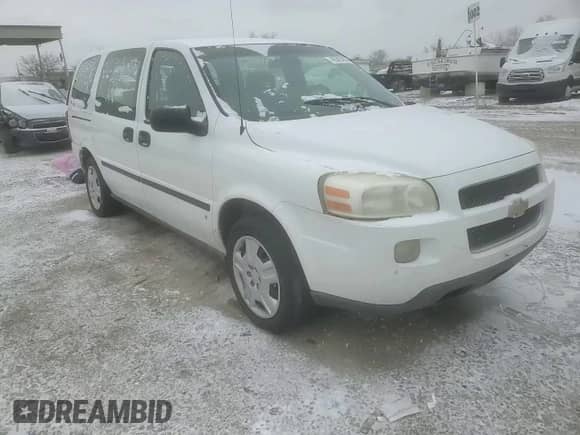 2007 Chevrolet Uplander Cargo с VIN 1GNDV13WX7D164164, выставлен на аукционе Copart как лот 45542485 с пробегом 158 571 миль миль и Списание • Salvage title. История ставок и продаж доступна на DreamBid. Изображение 12.