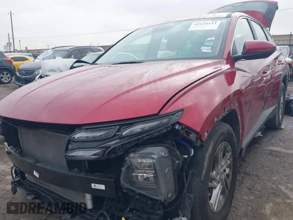 2025 Hyundai Tucson with VIN KM8JA3DE7SU376548, listed as a IAAI auction lot 42123153 with 14,023 mi miles and . Bid and sale history available at DreamBid. Image 2.