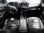 2017 Ford Escape Titanium with VIN 1FMCU9J92HUB60786, listed as a Copart auction lot 81855945 with 145,530 mi miles and Salvage title. Bid and sale history available at DreamBid. Image 8.