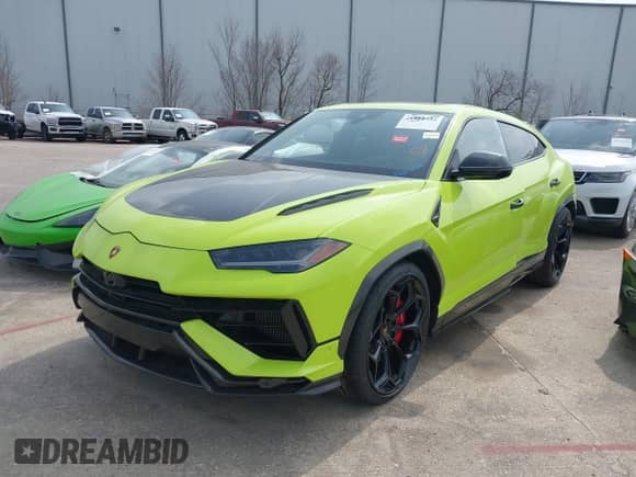 2024 Lamborghini Urus Performante с VIN ZPBUC3ZL1RLA32922, выставлен на аукционе IAAI как лот 41561732 с пробегом 52 миль миль и . История ставок и продаж доступна на DreamBid. Изображение 2.