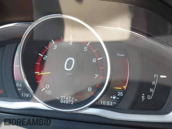 2016 Volvo S60 T5 Drive-E Premier z VIN YV126MFK4G2399463, wystawiony jako IAAI lot #42568556 z przebiegiem 94 972 mil mil oraz . Historia ofert i sprzedaży dostępna na DreamBid. Obrazek 14.