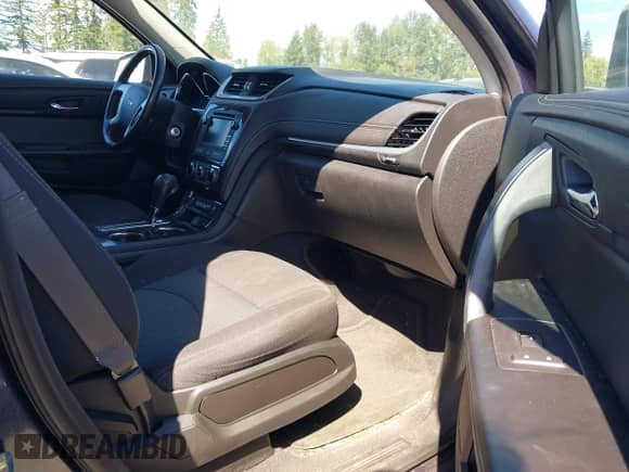 2015 Chevrolet Traverse LT with VIN 1GNKVHKD6FJ166316, listed as a IAAI auction lot 42943532 with 128,112 mi miles and . Bid and sale history available at DreamBid. Image 5.