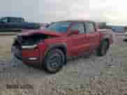 2025 Nissan Frontier Pro-X with VIN 1N6ED1EJXSN637854, listed as a Copart auction lot 65409335 with 2,410 mi miles and Salvage title. Bid and sale history available at DreamBid. Image 1.