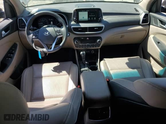 2021 Hyundai Tucson SEL с VIN KM8J33AL4MU298424, выставлен на аукционе Copart как лот 69143535 с пробегом 40 515 миль миль и Списание • Salvage title. История ставок и продаж доступна на DreamBid. Изображение 8.