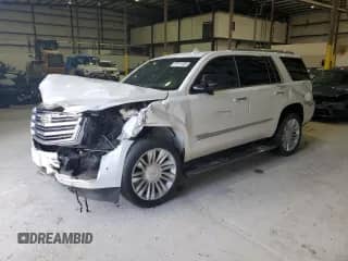 2020 Cadillac Escalade Platinum with VIN 1GYS4DKJ3LR115289, listed as a Copart auction lot 81311465 with 101,881 mi miles and Non repairable. Bid and sale history available at DreamBid. Image 1.
