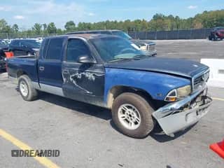 2000 Dodge Dakota Sport with VIN 1B7GL2AX8YS783520, listed as a IAAI auction lot 43277615 with 303,682 mi miles and . Bid and sale history available at DreamBid. Image 1.