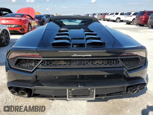 2018 Lamborghini Huracan with VIN ZHWUR2ZF5JLA10561, listed as a Copart auction lot 75416254 with Not provided miles and Non repairable. Bid and sale history available at DreamBid. Image 6.