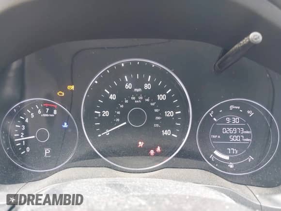 2021 Honda HR-V LX with VIN 3CZRU6H35MM705645, listed as a IAAI auction lot 42992046 with 26,973 mi miles and . Bid and sale history available at DreamBid. Image 7.