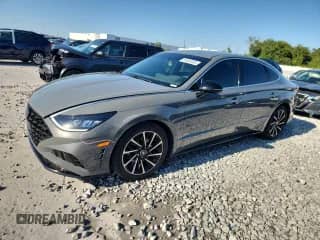 2020 Hyundai Sonata SEL Plus с VIN 5NPEJ4J29LH024833, выставлен на аукционе Copart как лот 81433555 с пробегом 73 530 миль миль и Списание • Salvage title. История ставок и продаж доступна на DreamBid. Изображение 1.