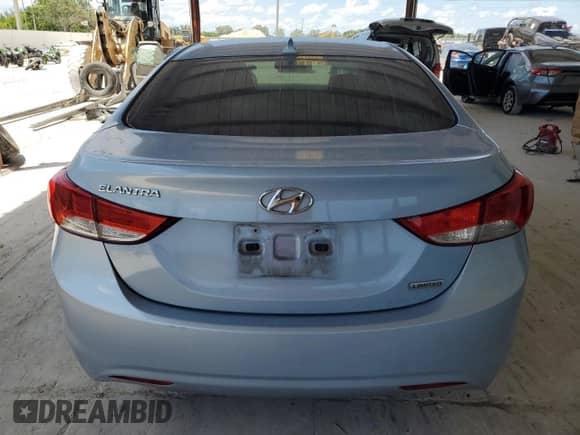 2012 Hyundai Elantra Limited z VIN KMHDH4AE0CU203278, wystawiony jako Copart lot #69236835 z przebiegiem 183 334 mil mil oraz Szkoda całkowita • Salvage title. Historia ofert i sprzedaży dostępna na DreamBid. Obrazek 6.