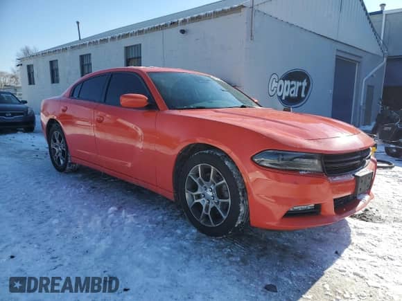 2016 Dodge Charger SXT with VIN 2C3CDXJG9GH313306, listed as a Copart auction lot 42372585 with 78,070 mi miles and Salvage title. Bid and sale history available at DreamBid. Image 4.