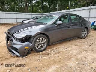 2022 Hyundai Sonata SEL with VIN KMHL64JA0NA219046, listed as a Copart auction lot 68072955 with 63,528 mi miles and Salvage title. Bid and sale history available at DreamBid. Image 1.