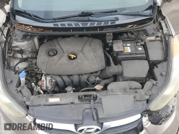 2012 Hyundai Elantra GLS z VIN 5NPDH4AE5CH119892, wystawiony jako Copart lot #84908845 z przebiegiem 105 548 mil mil oraz Czysty tytuł • Clean title. Historia ofert i sprzedaży dostępna na DreamBid. Obrazek 11.