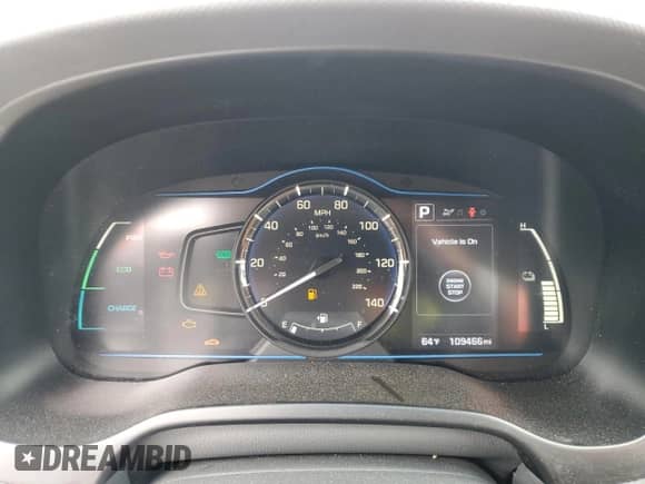 2019 Hyundai Ioniq Blue z VIN KMHC65LCXKU170646, wystawiony jako Copart lot #50733064 z przebiegiem 109 466 mil mil oraz . Historia ofert i sprzedaży dostępna na DreamBid. Obrazek 9.