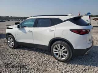 2020 Chevrolet Blazer LT z VIN 3GNKBDRS4LS631675, wystawiony jako Copart lot #80297235 z przebiegiem 64 897 mil mil oraz Szkoda całkowita • Salvage title. Historia ofert i sprzedaży dostępna na DreamBid. Obrazek 2.