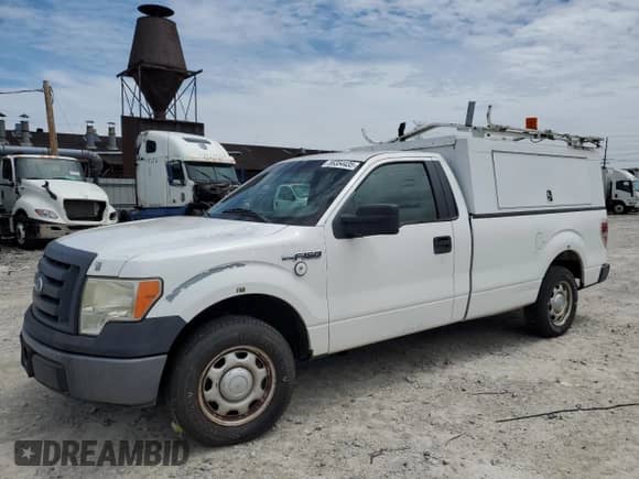 2010 Ford F-150 XL with VIN 1FTMF1CWXAKA46446, listed as a Copart auction lot 56354435 with 181,671 mi miles and Clean title. Bid and sale history available at DreamBid. Image 1.