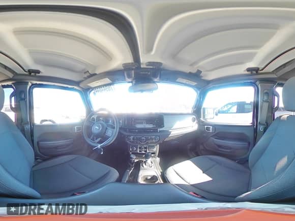 2024 Jeep Wrangler Willys с VIN 1C4PJXDN8RW159269, выставлен на аукционе Copart как лот 76944844 с пробегом 5 974 миль миль и Списание • Salvage title. История ставок и продаж доступна на DreamBid. Изображение 13.