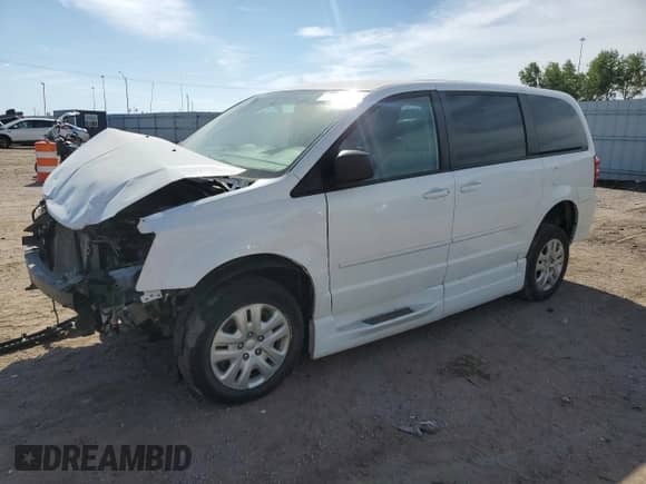 2017 Dodge Grand Caravan SE with VIN 2C7WDGBG5HR618355, listed as a Copart auction lot 70754235 with 146,318 mi miles and Salvage title. Bid and sale history available at DreamBid. Image 1.