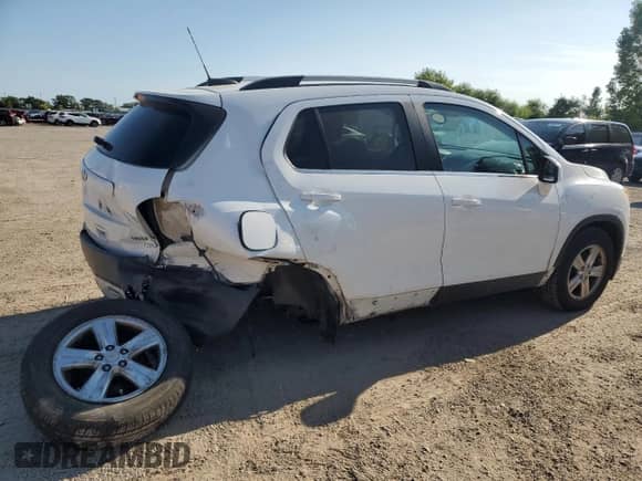 2016 Chevrolet Trax LT с VIN 3GNCJPSB7GL224033, выставлен на аукционе Copart как лот 71064415 с пробегом Не указан миль и Списание • Salvage title. История ставок и продаж доступна на DreamBid. Изображение 3.