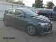 2019 Chevrolet Sonic LT with VIN 1G1JD6SB7K4149780, listed as a Copart auction lot 80533515 with 3,450 mi miles and Salvage title. Bid and sale history available at DreamBid. Image 4.