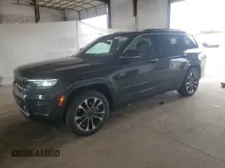 2022 Jeep Grand Cherokee Overland с VIN 1C4RJKDG6N8531834, выставлен на аукционе Copart как лот 58535695 с пробегом 41 168 миль миль и Списание • Salvage title. История ставок и продаж доступна на DreamBid. Изображение 1.