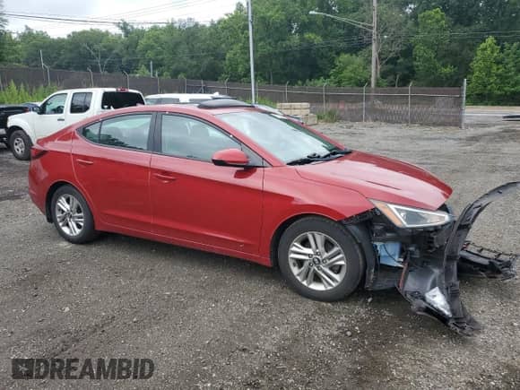 2019 Hyundai Elantra Limited z VIN KMHD84LF0KU785662, wystawiony jako Copart lot #59732165 z przebiegiem 36 766 mil mil oraz Szkoda całkowita • Salvage title. Historia ofert i sprzedaży dostępna na DreamBid. Obrazek 4.