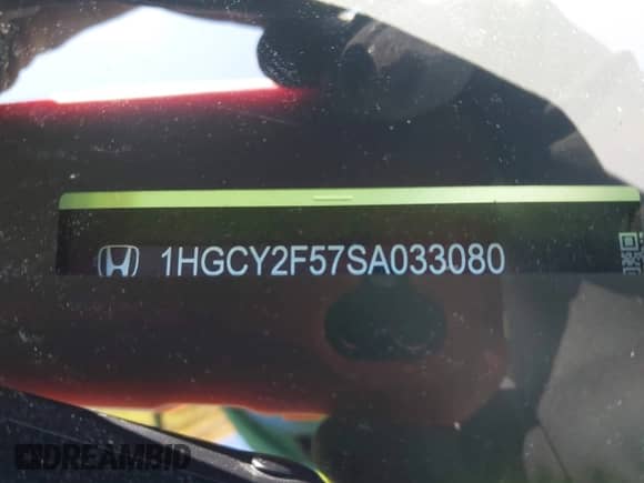 2025 Honda Accord Sport с VIN 1HGCY2F57SA033080, выставлен на аукционе IAAI как лот 43138893 с пробегом 17 107 миль миль и . История ставок и продаж доступна на DreamBid. Изображение 9.