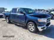 2021 Ram 1500 Big Horn with VIN 1C6RREFG6MN589974, listed as a Copart auction lot 82970744 with 43,167 mi miles and Salvage title. Bid and sale history available at DreamBid. Image 4.