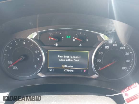 2023 Chevrolet Traverse LT Cloth с VIN 1GNERGKW5PJ296957, выставлен на аукционе IAAI как лот 42301212 с пробегом 47 980 миль миль и . История ставок и продаж доступна на DreamBid. Изображение 7.