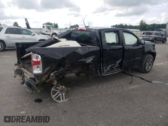 2021 Chevrolet Colorado 2WD Work Truck z VIN 1GCGSBEN9M1283331, wystawiony jako Copart lot #63944255 z przebiegiem 54 789 mil mil oraz Szkoda całkowita • Salvage title. Historia ofert i sprzedaży dostępna na DreamBid. Obrazek 3.