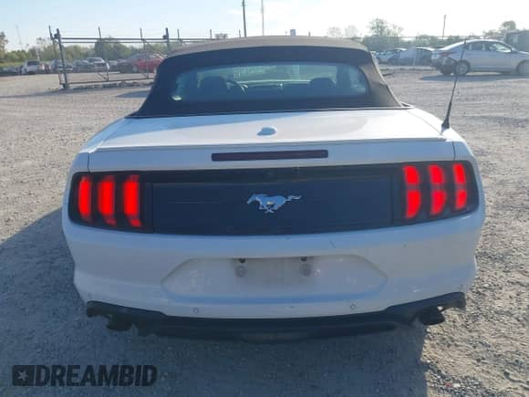2023 Ford Mustang EcoBoost with VIN 1FATP8UH4P5105036, listed as a IAAI auction lot 43357689 with 61,296 mi miles and . Bid and sale history available at DreamBid. Image 16.