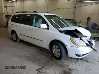 2007 Hyundai Entourage GLS с VIN KNDMC233876042661, выставлен на аукционе Copart как лот 54363495 с пробегом 218 757 миль миль и На запчасти • Non repairable. История ставок и продаж доступна на DreamBid. Изображение 4.