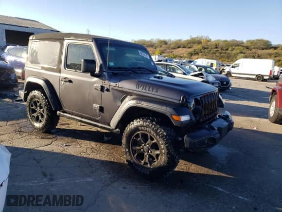 2022 Jeep Wrangler Willys с VIN 1C4GJXAG4NW167224, выставлен на аукционе Copart как лот 75432984 с пробегом 15 276 миль миль и Чистый • Clean title. История ставок и продаж доступна на DreamBid. Изображение 4.